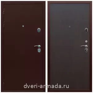 Входные двери Троя, Недорогая дверь входная Армада Люкс Антик медь / МДФ 6 мм ПЭ Венге