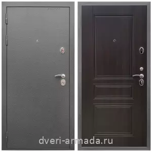 Входные двери Люкс, Дверь входная Армада Оптима Антик серебро / МДФ 6 мм ФЛ-243 Эковенге