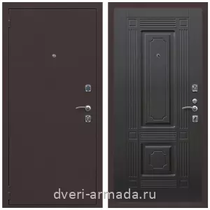 Двери со склада, Дверь входная Армада Комфорт Антик медь / МДФ 16 мм ФЛ-2 Венге