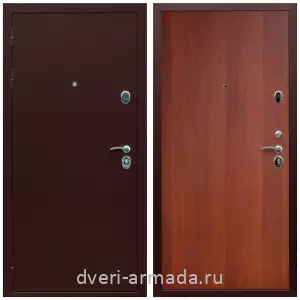 Двери со склада, Дверь входная металлическая Армада Люкс Антик медь / МДФ 6 мм ПЭ Итальянский орех