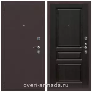Входные двери Экстра, Дверь входная Армада Комфорт Антик медь / МДФ 16 мм ФЛ-243 Венге