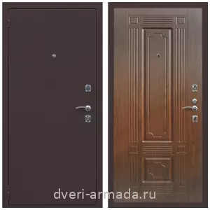Двери со склада, Дверь входная Армада Комфорт Антик медь / МДФ 16 мм ФЛ-2 Морёная береза
