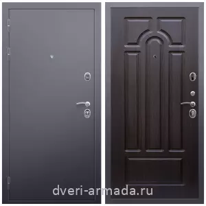 Взломостойкие входные двери, Дверь входная Армада Люкс Антик серебро / МДФ 16 мм ФЛ-58 Венге