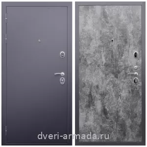 Входные двери на заказ, Дверь входная металлическая взломостойкая Армада Люкс Антик серебро / МДФ 6 мм ПЭ Цемент темный